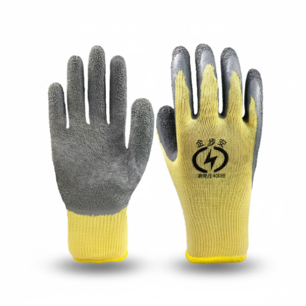 Găng tay cách điện 400V chống mài mòn chống trượt và thoáng khí